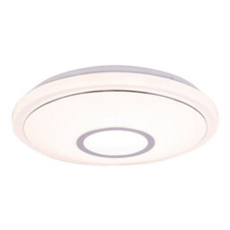 Luminosa Lighting Luminosa Connor 40Cm Flush Ceiling Light White Led Dimmable 2700-6500K Remote Control Tuya Smart