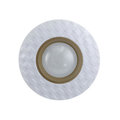 Luminosa Lighting Luminosa Bumi 38Cm Flush Ceiling Light White 4000K Neutral White - image 1