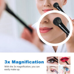 Probaty Bathrooms 80X60Cm 3-Color Dimmable Led Mirror With Bluetooth,clock And Magnifier,memory Function,anti-Fog,wall Vanity - thumbnail 7