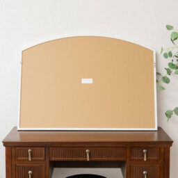 Melody Maison Distressed White Arched Window Wall Mirror - 100Cm X 70Cm - thumbnail 5