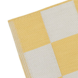 furn. Furn Checkerboard Recycled Outdoor Rug, Yellow, 120 X 180Cm - thumbnail 6