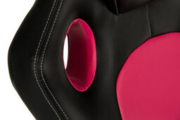 Teknik Kyoto Gaming Chair Pink With Gas Lift Seat Adjustment And Tilt Tension - thumbnail 5