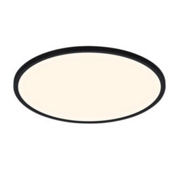 Nordlux Ojasmart Plastic Ceiling Light Smart Black,mains Led