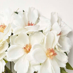 Homescapes Set Of 2 Artificial Pink & Cream Handcrafted Magnolia Bouquets, 50 X 25 Cm - thumbnail 5