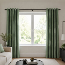 Stiley Living Gunmetal 28mm Extendable Curtain Pole Kit With Stud Finials, Klickfit Brackets & Fixings, 1650-3000mm - thumbnail 3