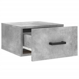 Vidaxl Wall-Mounted Bedside Cabinets 2 Pcs Concrete Grey 35X35X20 Cm - thumbnail 7