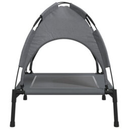 Walplus Dog Bed With Canopy Anthracite Oxford Fabric And Steel - thumbnail 5