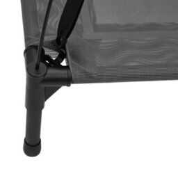 Walplus Dog Bed With Canopy Anthracite Oxford Fabric And Steel - thumbnail 7