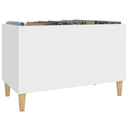 Walplus Record Cabinet White 74.5X38X48 Cm Engineered Wood - thumbnail 4