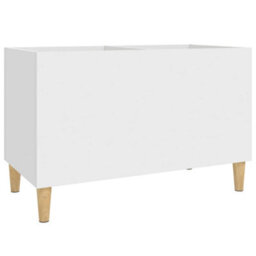 Walplus Record Cabinet White 74.5X38X48 Cm Engineered Wood - thumbnail 2