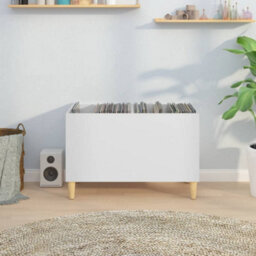 Walplus Record Cabinet White 74.5X38X48 Cm Engineered Wood - thumbnail 3