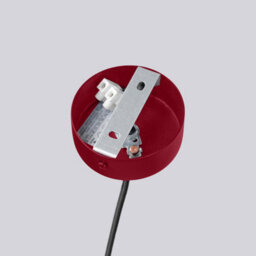Luminosa Lighting Luminosa Halo Multi Arm Pendant Ceiling Light Burgundy 6X G9 - thumbnail 9