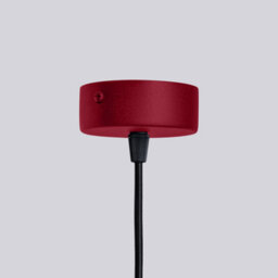 Luminosa Lighting Luminosa Halo Multi Arm Pendant Ceiling Light Burgundy 6X G9 - thumbnail 7