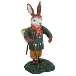 AB Tools Rabbit Figure Statue Cast Iron Mascot Ornament Sculpture House Home Animal - thumbnail 4