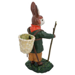 AB Tools Rabbit Figure Statue Cast Iron Mascot Ornament Sculpture House Home Animal - thumbnail 6