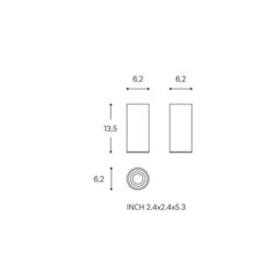 Cosmic Toothbrush Holder, Chrome, Free-Standing, Stainless Steel, Architect Collection - thumbnail 5