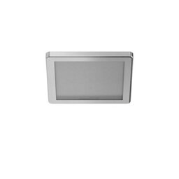 Sensio Plaza Stainless Steel Effect Mains-Powered Led Neutral White Under Cabinet Light Ip20 (L)100mm (W)100mm, Pack Of 3