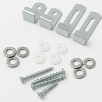 Sisi UK Large Picture Hanging Kit With Screws Plugs And Clips For Wall Mirror And Frame Mounting On Plasterboard Or Solid Walls - image 1