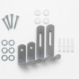 Sisi UK Large Picture Hanging Kit With Screws Plugs And Clips For Wall Mirror And Frame Mounting On Plasterboard Or Solid Walls - thumbnail 2