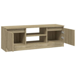 Berkfield Tv Cabinet With Door Sonoma Oak 102X30X36 Cm - thumbnail 6