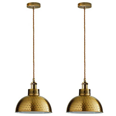 Vintage Industrial Metal Pendant Light 26Cm, Retro Pendant Lamp For Restaurant & Kitchen - image 1