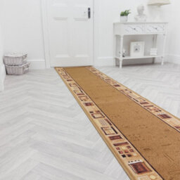 Jena Hallway Runner Rug - Hardwearing, Non-Slip & Durable Carpet For Hall, Kitchen & Corridor - thumbnail 3