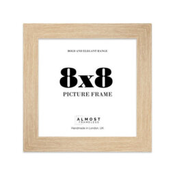 "5X5"" Silver Picture Frame - 5X5"" Square Frame With 1X1"" Mount For 5X5""/1X1"" Pictures Classic Style Room Decor, 1 Pack" - thumbnail 1