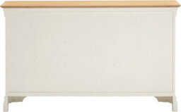 Seconique Bordeaux 2 Door 3 Drawer Sideboard Ivory Oak Fully Assembled - thumbnail 6
