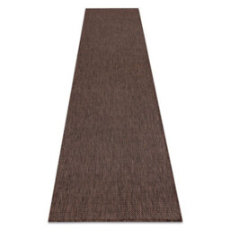 RugsX Carpet, Runner Sisal Sion A5165A Melange Flat Woven Brown 60X200 Cm - thumbnail 4
