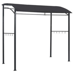 Walplus Bbq Gazebo 215X150X220 Cm Anthracite Steel - thumbnail 3