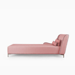 Emelda Grace Phluid Chaise Longue - Pink - thumbnail 1