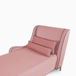 Emelda Grace Phluid Chaise Longue - Pink - thumbnail 3