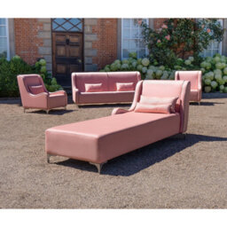 Emelda Grace Phluid Chaise Longue - Pink - thumbnail 6