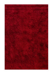 Red Plain Shaggy Handmade Plain Sparkle Rug For Bedroom & Living Room-180Cm X 270Cm - thumbnail 8