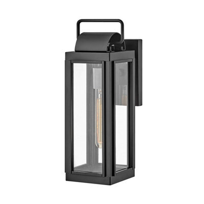 Luminosa Lighting Elstead Hinkley Sag Harbor Outdoor Wall Lantern Black, Ip44