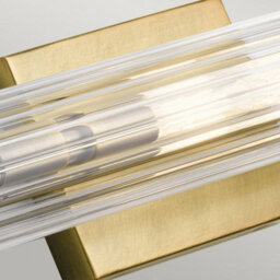 Luminosa Lighting Luminosa Kichler Azores Bathroom Wall Lamp Natural Brass, Ip44 - thumbnail 3