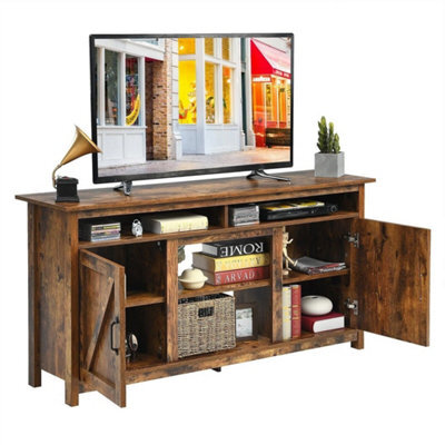 Industrial Tv Stand Tvs Fireplace Tv Stand Entertainment Center - image 1