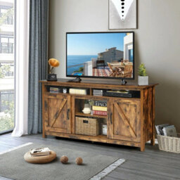 Industrial Tv Stand Tvs  Fireplace Tv Stand Entertainment Center - thumbnail 3