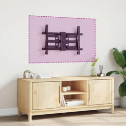 Berkfield Tv Wall Mount For 37-80 Inch Screen Max Vesa 600X400 mm 40Kg - thumbnail 1