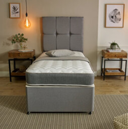 Starlight Beds Coreease Spring Value Mattress With Memory Foam 4Ft Small Double 120Cm X 190Cm - thumbnail 2