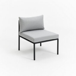 Home Detail Catalon Grey 8 Seater Modular Aluminium Garden Sofa Set - thumbnail 5