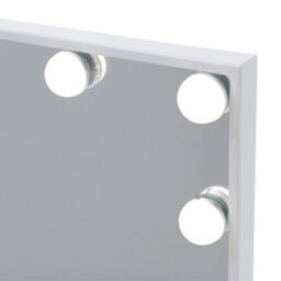 Living And Home Hollywood Mirror With 16 Led Dimmable Lights 3 Colors For Desk 62Cm X 52Cm - thumbnail 5