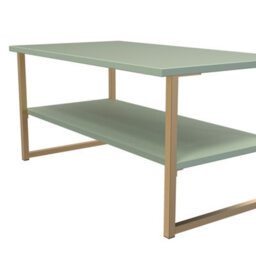 Tamworth Lagre Open Coffee Table In Reed Green (Ready Assembled) - thumbnail 4