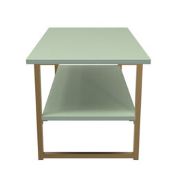 Tamworth Lagre Open Coffee Table In Reed Green (Ready Assembled) - thumbnail 2