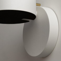 Luminosa Lighting Luminosa Nuance Modern Integrated Led Wall Lamp White And Brass 3000K 200Lm - thumbnail 5