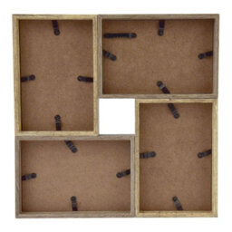 Nielsen Accent Photo Collage Frame For 4 Pictures 4X6In - Mixed Wood Finishes - thumbnail 5