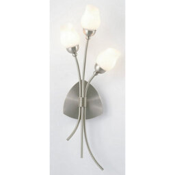 Luminosa Lighting Luminosa Rimini Wall Lamp 3 Light G9 Satin Chrome - thumbnail 2