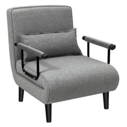 Single Fabric Sofa Bed Sleeper Couch Sofabed Settee Recliner Beds Folding