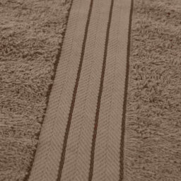 Ohs Luxury 100% Cotton Bath Towel, 70 X 115Cm - Mocha - thumbnail 4