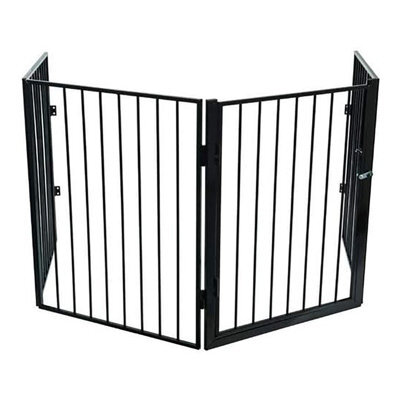 Simpa 4 Panel Safety Gate Nursery Guard Fire Guard 76Cm (H) X 240Cm (W) - image 1